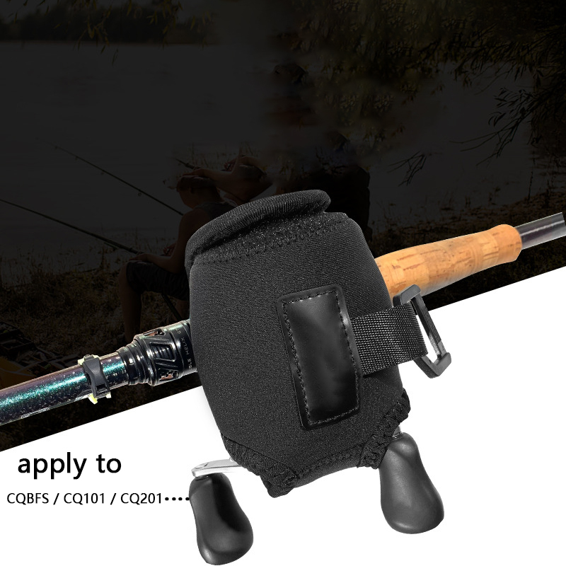 Fishing Rod Case - Neoprene Drum Reel Bag, Ultra-Light and