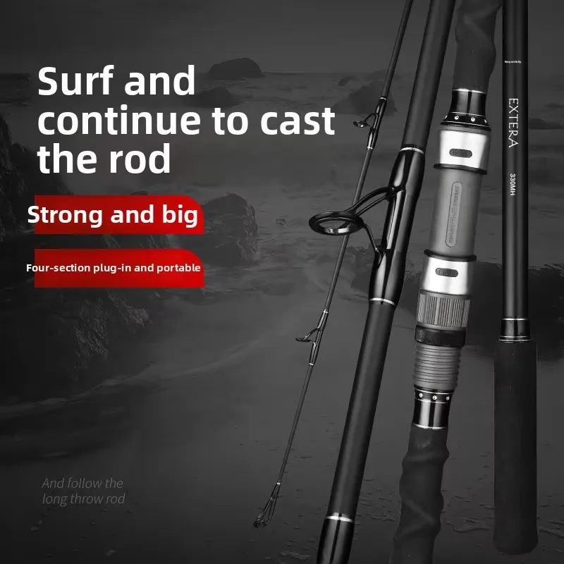 Fishing Rod Surf - SURF Beach Long-Cast Carbon Ultra-Hard Casting