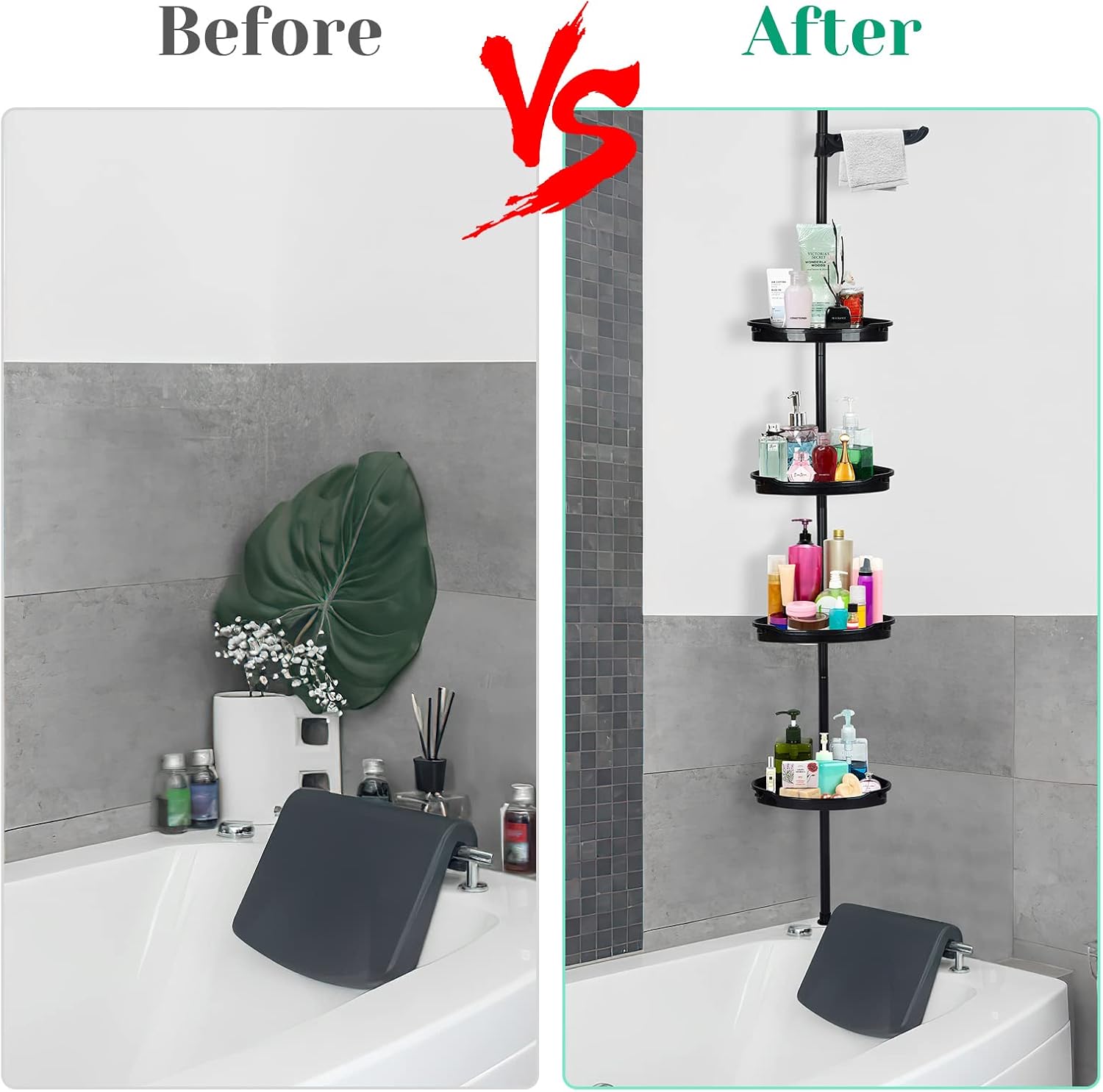 4 Tier Corner Shower Caddy Ten - Fishing Rod Telescopic recension och pris
