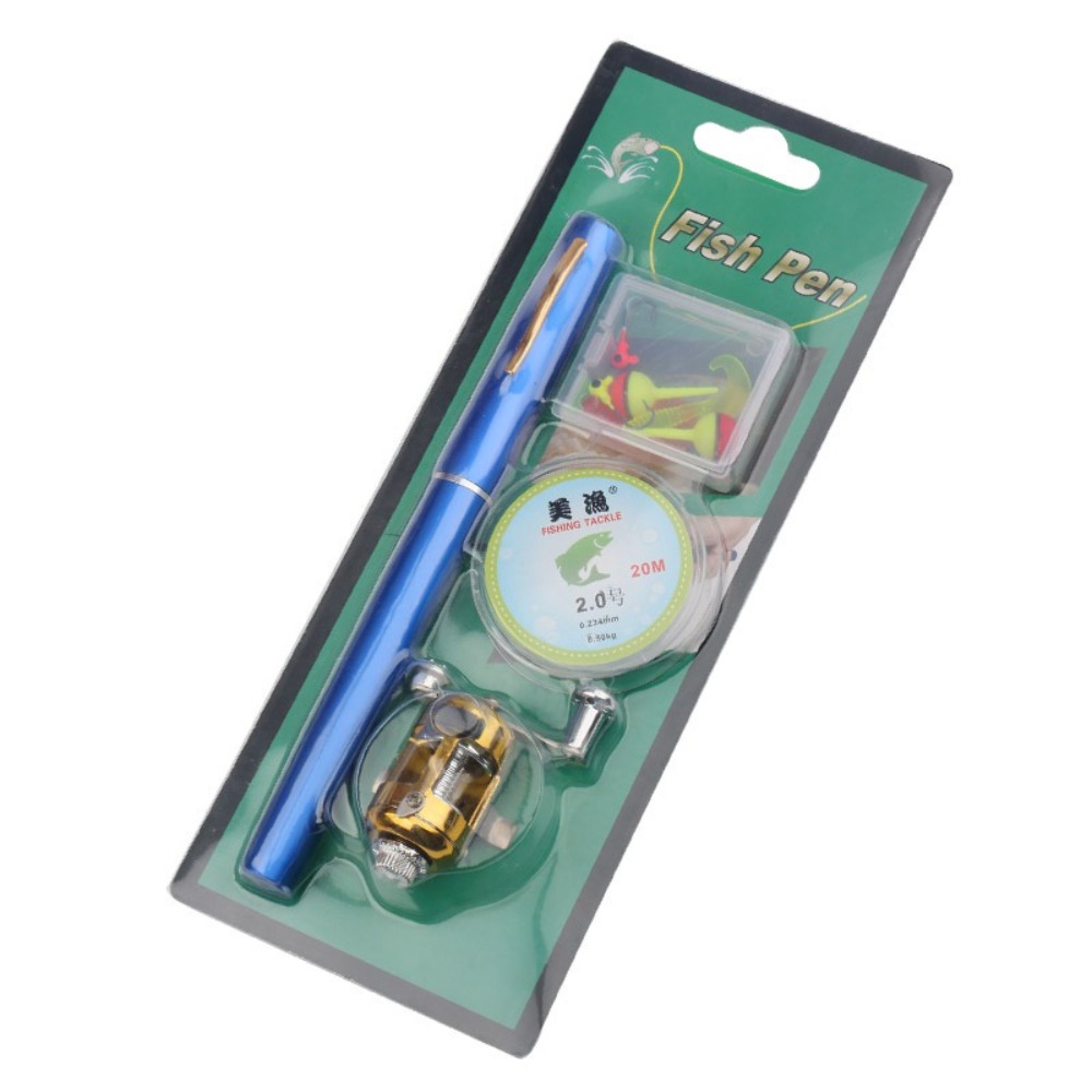 New Collapsible Pen Fishing Ro - Fishing Rod Spinning recension och pris