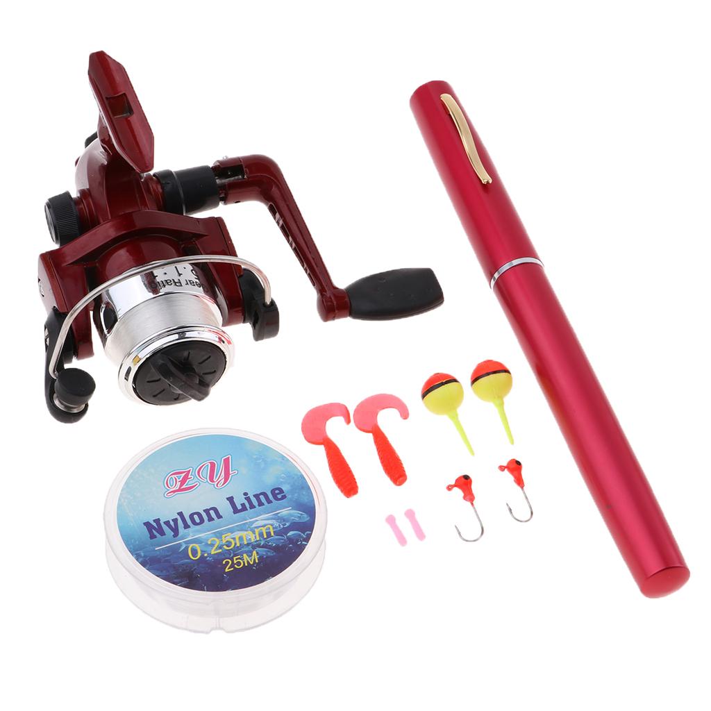 Mini Portable Pocket Fishing P - Fishing Rod Spinning recension och pris