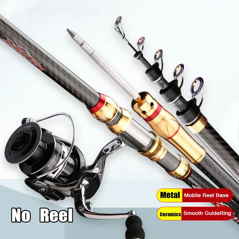 Telescopic Surf Spinning Rod 2 - Fishing Rod Surf recension och pris