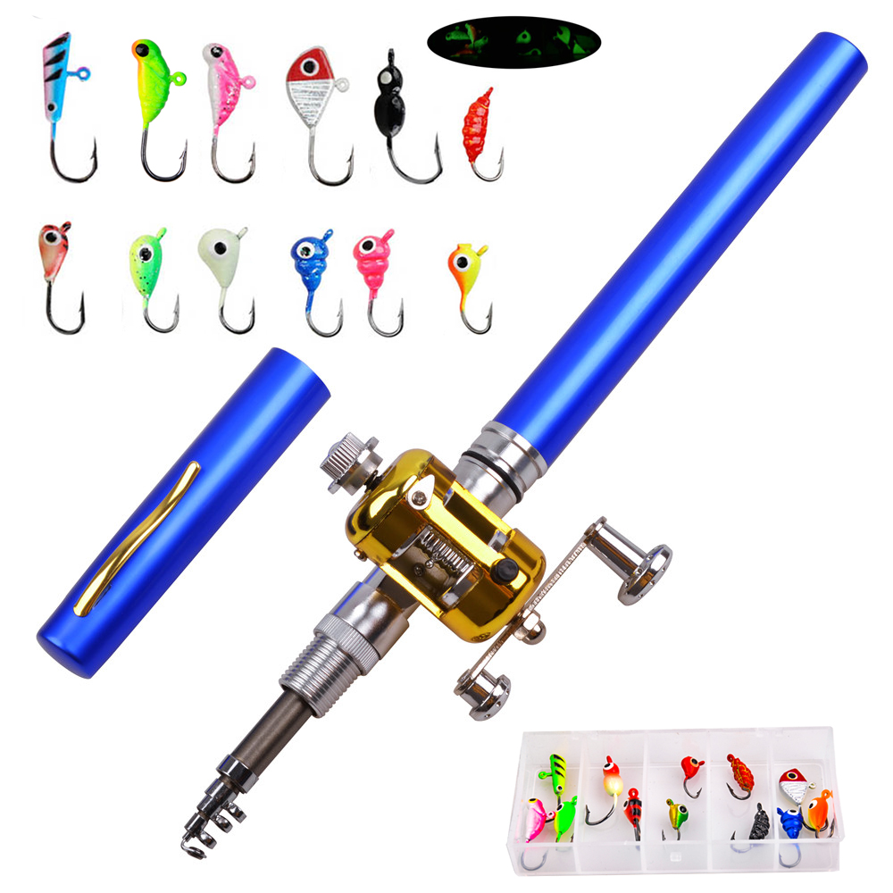 Mini ice fishing rod Combo wit - Fishing Rod Combo recension och pris