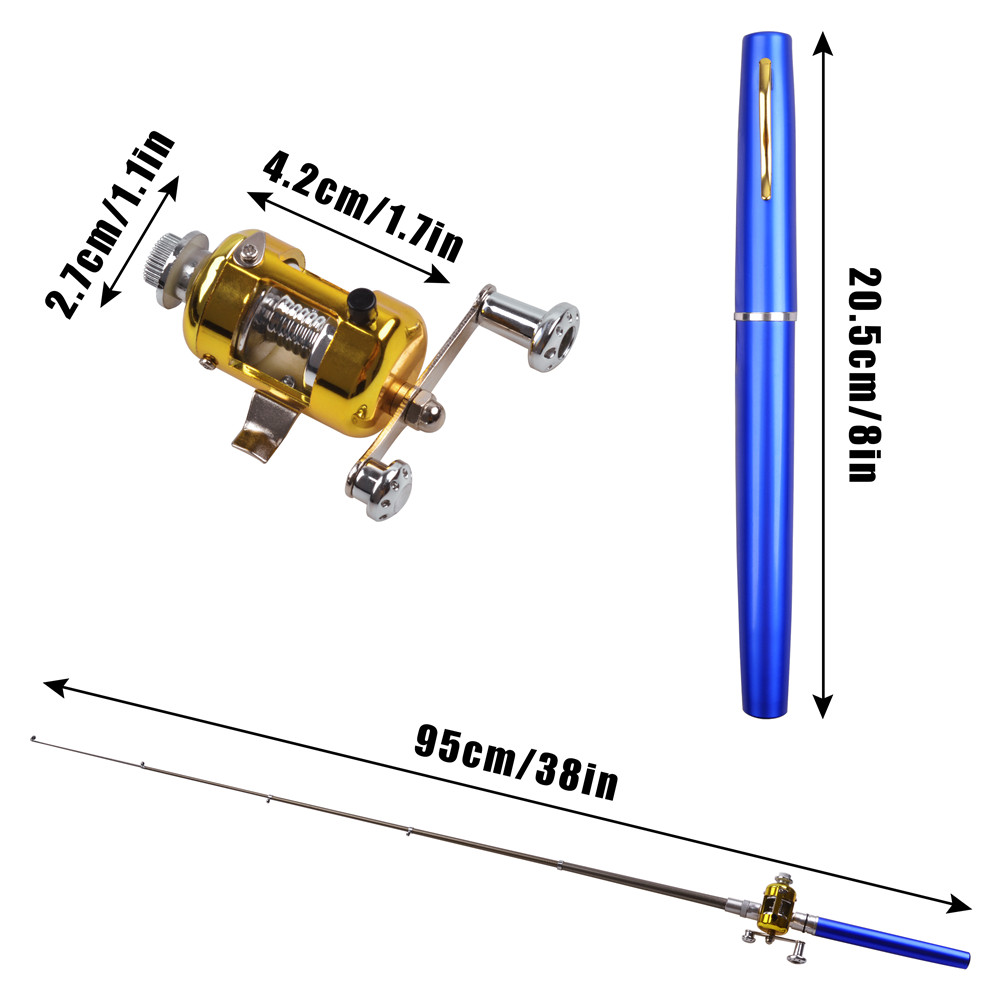 Mini ice fishing rod Combo wit - Fishing Rod Combo recension och pris