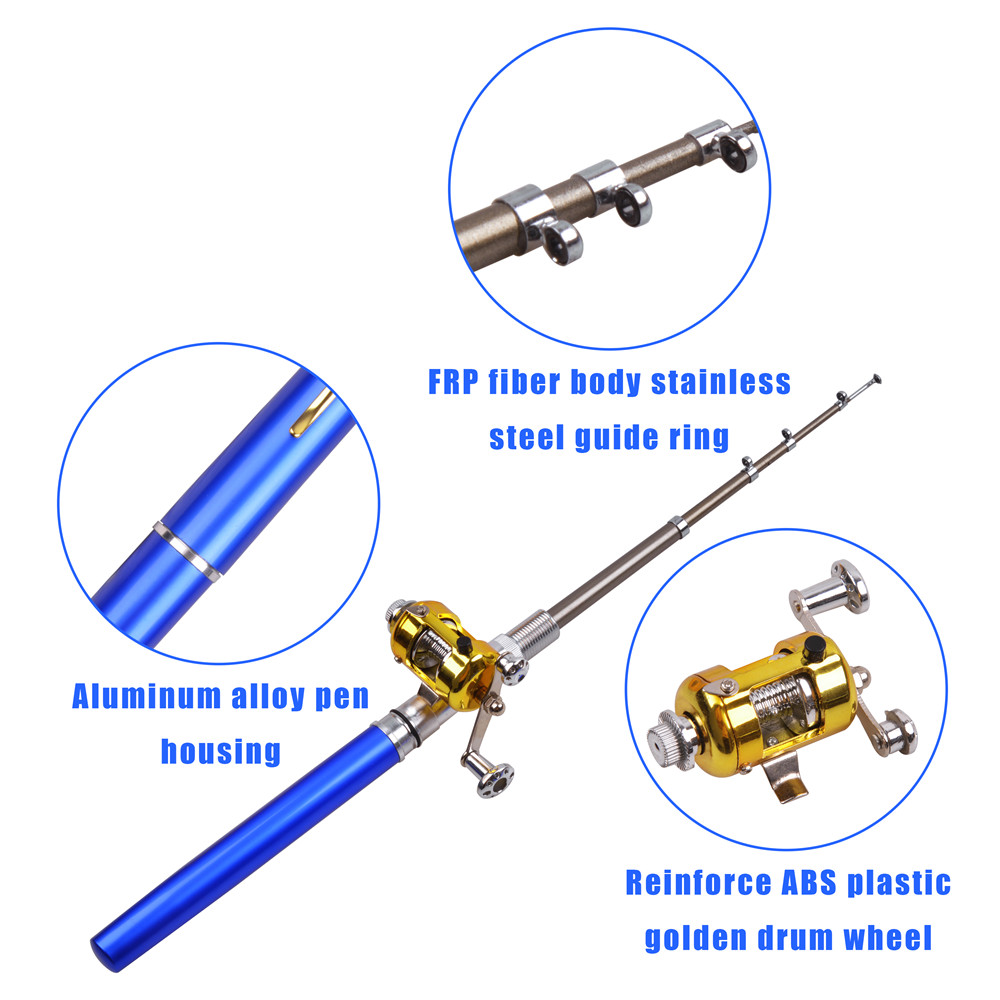 Mini ice fishing rod Combo wit - Fishing Rod Combo recension och pris